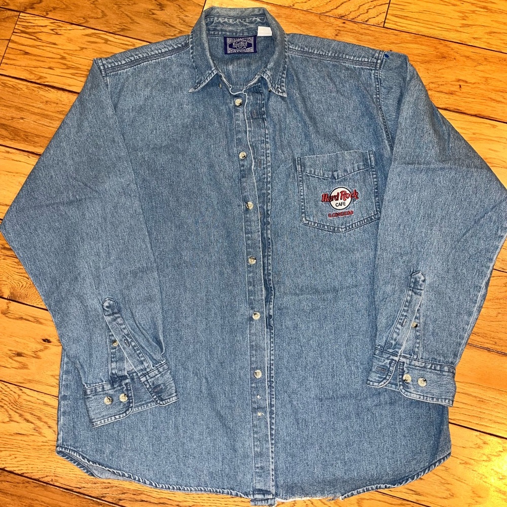 Hard Rock Cafe Limited Edition Denim Shirt